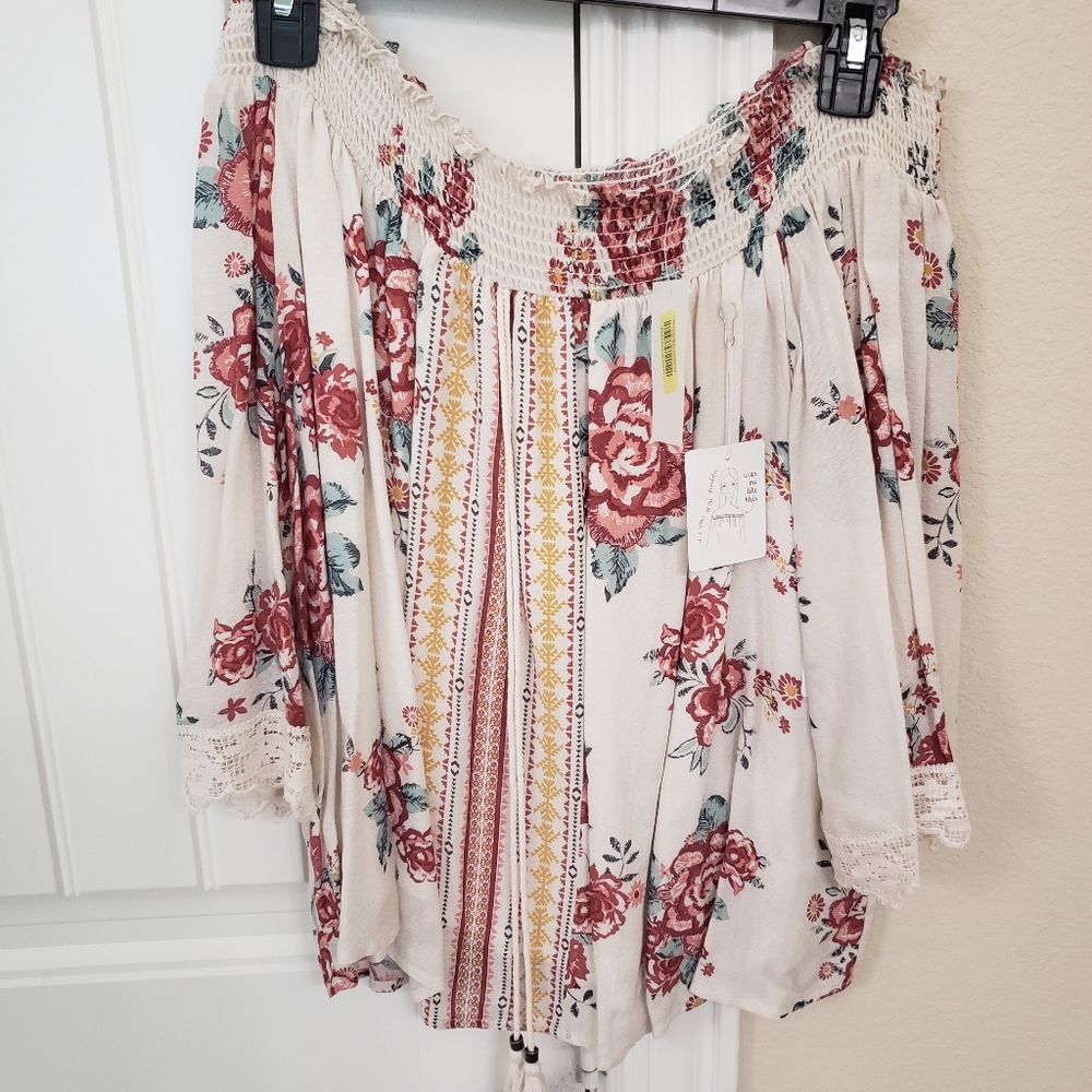 Cute off the shoulder top